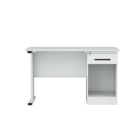Bureau de travail moderne en acier inoxydable de haute qualité avec pieds réglables et couleurs personnalisables pour le bureau à domicile et l'école