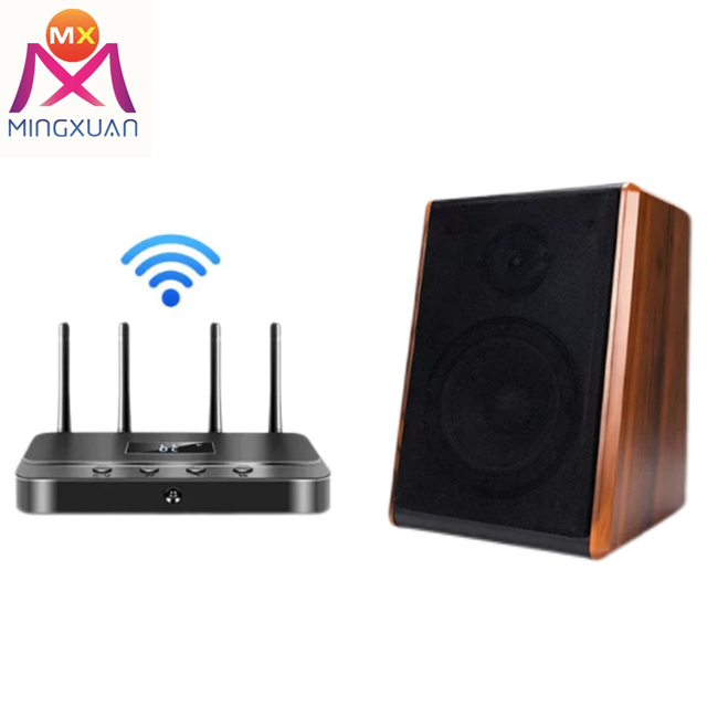 Wireless Speaker Outdoor Music Speaker Wooden Triangular Speaker With Transmitter
