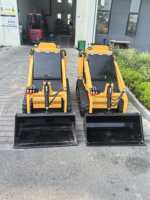 Chargeuse sur pneus diesel Kubota Euro 5 EPA 400 kg avec broyeur forestier et tondeuse à gazon, moteur Weichai