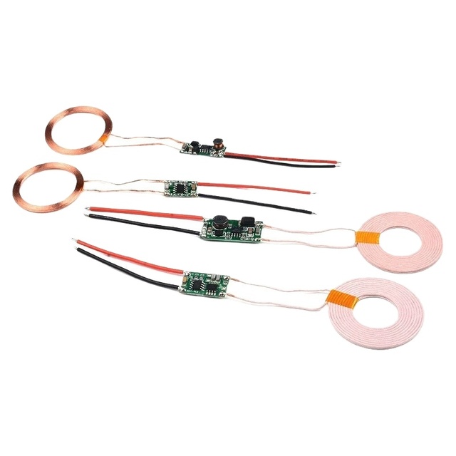 EParthub DIY Wireless Charger Module 5V1A 5V2A Input Output Transmitter and Receiver PCB Board Kit