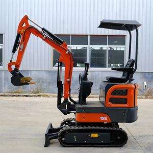 Mini-excavatrice de 1,5 tonne avec moteur, confortable et facile à utiliser pour l'agriculture familiale et les vergers - Product Image 4