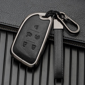 Cho Cadillac CT4 CT5 lyriq Key Fob Bìa bảo vệ đầy đủ Key Fob trường hợp đối với Chevrolet <span class=keywords><strong>Corvette</strong></span> C8 vỏ kim loại - Product Image 1