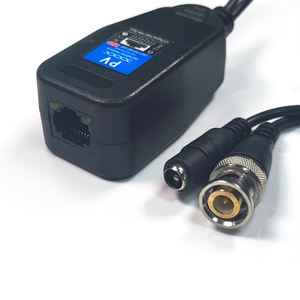 Balun de Video Pasivo en Oferta con Conector de Alimentación y Transmisor de Datos RJ45 CAT5 BNC de Par Trenzado para Cámara CCTV - Product Image 5