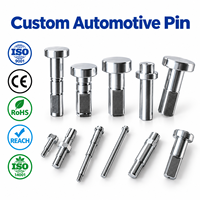 Goupilles d'épissure non standard en zinc plaqué sur mesure OEM/ODM, composants mécaniques usinés avec précision pour l'automobile