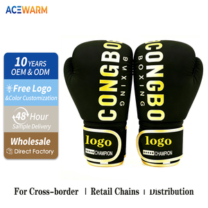 Guanti da Boxe Professionali Personalizzati per Allenamento MMA, Attrezzatura Sportiva, Set Twins in Pelle PU, Guanti da Combattimento in Vendita - Product Image 1