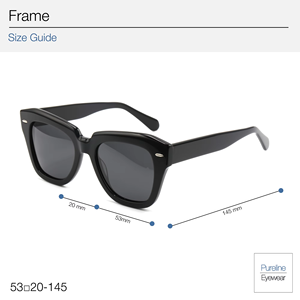 نظارات شمسية مربعة عصرية 2025 بإطار أسود وعدسات متدرجة خضراء مع عرض مزدوج للرؤية وحماية من الأشعة فوق البنفسجية 400 وخدمة تصنيع حسب الطلب - Product Image 3