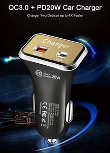 ที่ชาร์จในรถยนต์แบบ Dual USB 38W PD ชาร์จเร็ว สำหรับสมาร์ทโฟน - Product Image 5