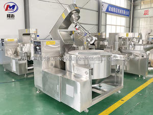 เครื่องผสมอาหารแบบอุตสาหกรรมชนิดหมุนพร้อมระบบเหนี่ยวนำแม่เหล็กไฟฟ้า หม้อปรุงอาหารและซอสที่มีความเสถียร พร้อมเครื่องผสม - Product Image 4