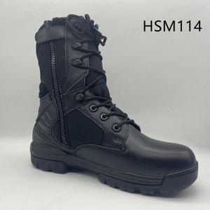 ZYF, Botas Tácticas con Suela <span class=keywords><strong>de</strong></span> EVA+Goma Anti-Impactos para Topografía <span class=keywords><strong>de</strong></span> Campo, Botas <span class=keywords><strong>de</strong></span> Combate para Entrenamiento <span class=keywords><strong>de</strong></span> Montaña, Senderismo en Bosque, 8 Pulgadas, HSM114 - Product Image 1