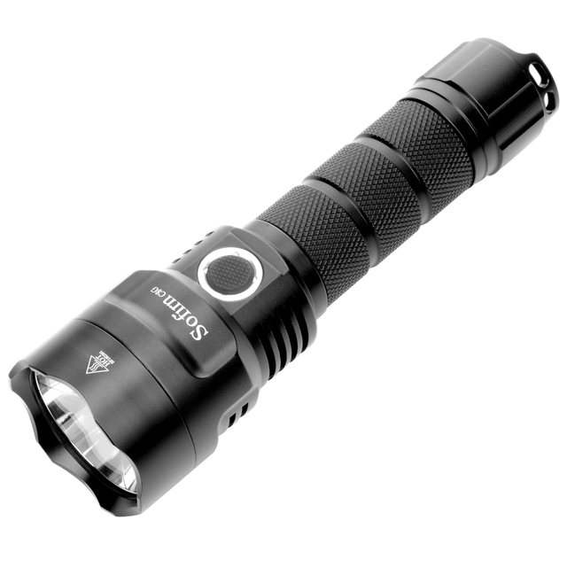 Outdoor 2000 Lumens XHP35 HI LED Tactical High Power Rechargeable Flashlight with Aluminum Alloy Body IP68 Rated Bright Function