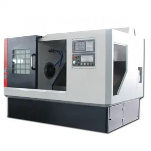 Hoge Precisie Schuine Bed Cnc Metalen Draaibank Tck6340 Tck50 Cnc Draaibank Draaicentrum