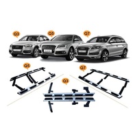 Accessoires extérieurs de voiture offroad 4x4 4wd porte côté pied pédale marchepieds latéraux pour Audi 2013 + A3 Q3 Q5 2016 + Q7