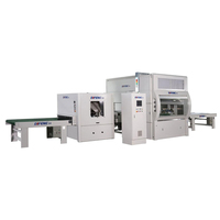 Ligne de production automatique de machines de peinture par pulvérisation pour bois avec revêtement PUR, capacité de 20 kW, 1800 m²/8h