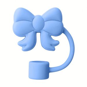 New Model Silicone <b>Straw</b> Covers for <b>Stanley</b> <b>Cup</b>, Cute 10mm Dust-Proof Reusable <b>Straw</b> Toppers for 30/40oz Tumbler with Handle - Product Image 6