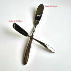 Ustensiles de cuisine fourchette cuillère en acier inoxydable, outils de Chef de qualité supérieure couteau de cuisine fait maison, cuillère approuvée CE - Product Image 4