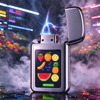 Briquet électronique automatique vintage jetable USB personnalisé ODM UE avec recharge de 1-6ml/2g et chargement Type-C AU DE