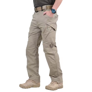 <span class=keywords><strong>Pantaloni</strong></span> <span class=keywords><strong>Cargo</strong></span> Casual da Uomo Leggeri e Traspiranti in Poliestere, <span class=keywords><strong>Pantaloni</strong></span> Utility per Escursionismo Antivento ad Asciugatura Rapida con Multi-Tasche - Product Image 1