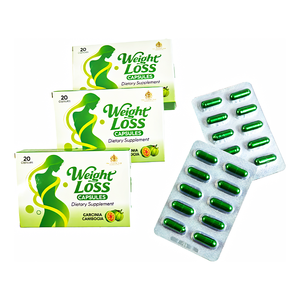 Cápsulas Adelgazantes de Garcinia Cambogia para Adultos con Apoyo Inmunológico, 20 Cápsulas/Caja para Desintoxicación y Digestión - Product Image 6