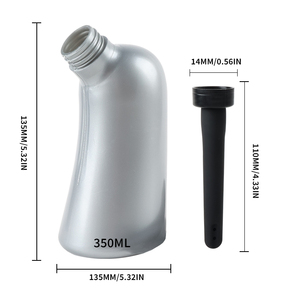 Vente en gros <span class=keywords><strong>de</strong></span> haute qualité 350ml Silicone Douche Aginal Anal Lavement Douche Anus Cleaner Produits <span class=keywords><strong>de</strong></span> santé Sex Toy pour hommes femmes - Product Image 6