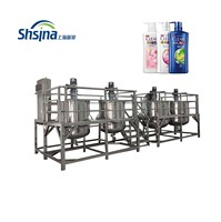 Machine de fabrication de savon liquide à grande vitesse avec chauffage électrique cuve de mélange avec agitateur