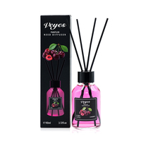 Diffuseur à Roseaux de Luxe 110 ml de Haute Qualité, Désodorisant pour Salle de Bain et Hôtel