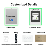Système d'interphone intelligent pour maison connectée Android 13 RK3566, écran tactile mural 9,7 pouces avec port RS485 I/O, compatible PoE