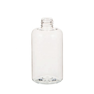 4 Oz PET Plastic Boston Round Cosmetic Bottle