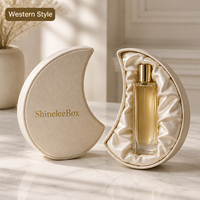 Boîte cadeau de parfum de luxe personnalisée, emballage en papier rigide avec fermeture magnétique pour les fabricants OEM de marques de beauté