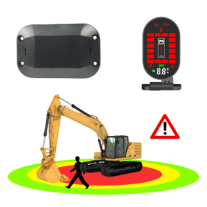 Máy đào xe hạng nặng 360 ° không thấm nước hệ thống Radar milimet tránh va chạm và giám sát lái xe an toàn - Product Image 1