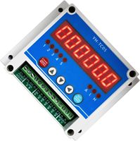 Nouvel instrument de mesure de vitesse de moteur sans contact à 5 canaux YH-TC05, DC 12V~24V, Modbus RTU (RS485), affichage numérique LED YH-TC05