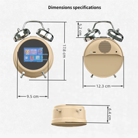Robot intelligent d'apprentissage éducatif Three Sheep AI avec Wi-Fi, écran IPS, fonction réveil, portable, rechargeable, couleur personnalisable, pour les devoirs