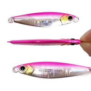 Leurre en métal imprimé en 3D ALPHA 5g-80g : Leurre de jigging rapide/lent pour la pêche en mer et en eau douce au bar - Product Image 2