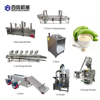 Best Verkopende Kruidenpoedermachine Prijs Bananenchips Poeder Productielijn Bananenmeel Machine