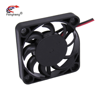 Ventilateur d'extraction, roulement hydraulique, 40mm, 5v, 12v, faible puissance, refroidisseur DC, 40x40x07mm, kit de bricolage