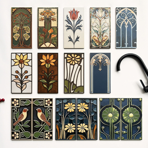 <span class=keywords><strong>Azulejos</strong></span> esmaltados de Arte de estilo Retro Nanyang 150x300 Hotel cocina <span class=keywords><strong>baño</strong></span> balcón Internet celebridad <span class=keywords><strong>azulejos</strong></span> de pared - Product Image 5
