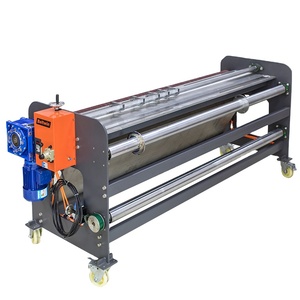 Machine de découpe automatique de courroies transporteuses en caoutchouc PVC PU, pneumatique, à moteur, haute précision, mobile, 750W - Product Image 1