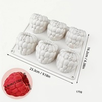 Moules en silicone pour la cuisson de divers fruits, gâteaux, chocolats, glaçons, accessoires de cuisine DIY, citron G26-193