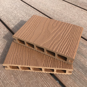 Naranja WPC Decking Exterior Madera Plástico Wpc Decking para jardín - Product Image 1