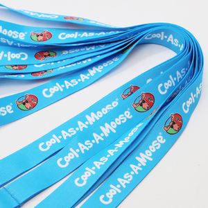 Custom Logo Lanyards Cartoon Character Neck Strap ID Carkd Holder Lanyard Kids Keychain Promotional Gift - Product Image 3