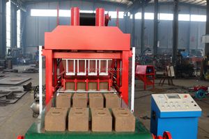 Máy ép thủy lực tự động khối đất Máy làm gạch dây chuyền sản xuất gạch hiệu quả cao - Product Image 5