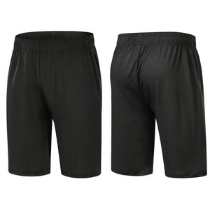 Pantaloncini Sportivi da Uomo Tinta Unita per Basket, Corsa, Fitness, Allenamento, Taglie Forti, Asciugatura Rapida, Alta Elasticità, Estivi - Product Image 3