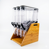 Petit présentoir pour café, magasin bio, distributeur à gravité, aliments en vrac, bonbons, noix, exposition et stockage