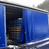Bâche en tissu PVC enduit imperméable haute résistance 1000D, bâche en vinyle ignifuge pour couverture de camion, tente