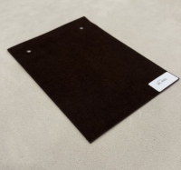 Tissu en suède floqué double face de haute qualité Chengjialong pour sacs, chaussures, meubles et voitures - Écologique et résistant à l'abrasion