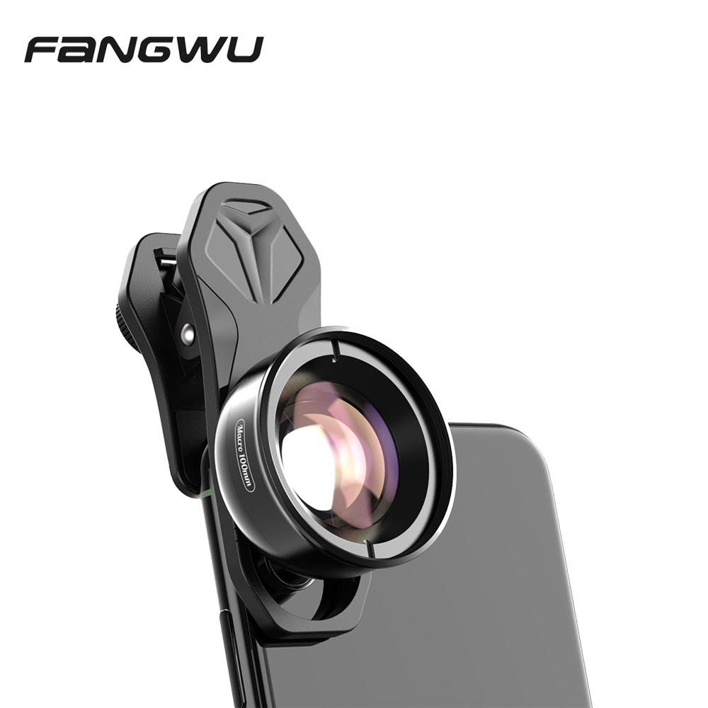 APEXEL APL-HB100MM 4K HD Optic Camera Phone Lens 100mm Macro Lens 10x Super Macro Lenses For All Smartphones