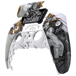 เคสคอนโทรลเลอร์ PS5 - EXtremeRate DIY แบบกำหนดเอง เคลือบเงา พร้อมฝาครอบทัชแพด - Product Image 1