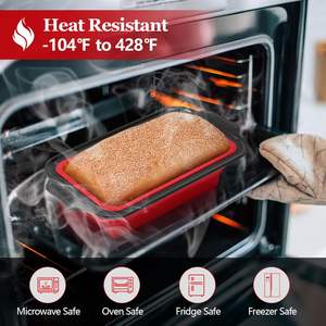 Moules et Plaques de Cuisson en Silicone, Tapis de Cuisson, Outils de Pâtisserie avec Acier au Carbone Haute Résistance - Product Image 4