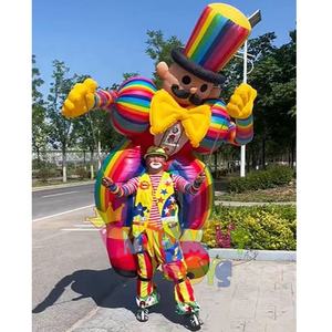 Disfraces <span class=keywords><strong>de</strong></span> desfile <span class=keywords><strong>de</strong></span> adultos <span class=keywords><strong>de</strong></span> <span class=keywords><strong>marionetas</strong></span> <span class=keywords><strong>de</strong></span> payaso inflables <span class=keywords><strong>de</strong></span> colores arcoíris disponibles en línea a precios bajos - Product Image 2