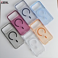 Coque de téléphone magnétique IDEAL avec protection contre les chutes de 2,0 mm d'épaisseur, bouton de contrôle de la caméra IA, coque de protection pour iPhone 18 Pro Max