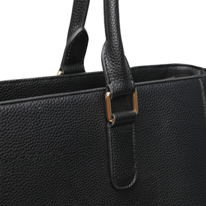 Sac de travail pour <span class=keywords><strong>femme</strong></span> en <span class=keywords><strong>cuir</strong></span> PU grainé avec logo personnalisé classique, grand sac pour ordinateur portable, bonne quincaillerie, sac pour <span class=keywords><strong>femme</strong></span> - Product Image 5